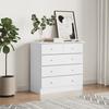 Chest of Drawers - ALTA - White - Solid Pine Wood - 5 Drawers - 77x35x73 Cm
