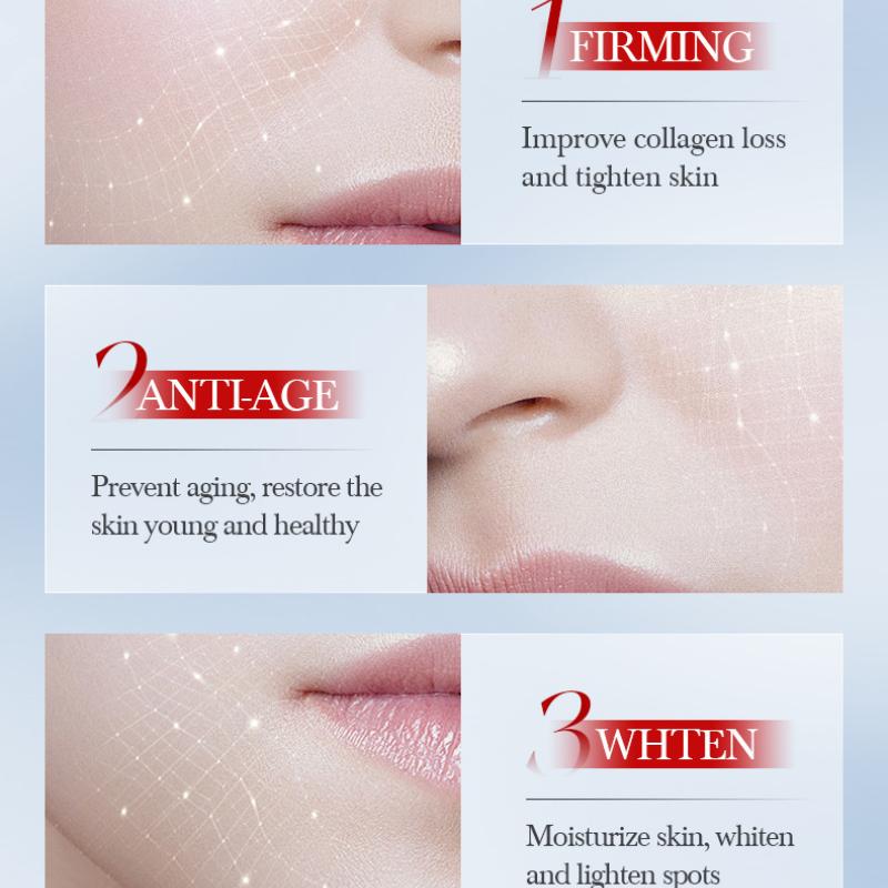 Сыворотка с коллагеном улитки 50 мл SADOER Увлажняющее смягчающее средство против морщин