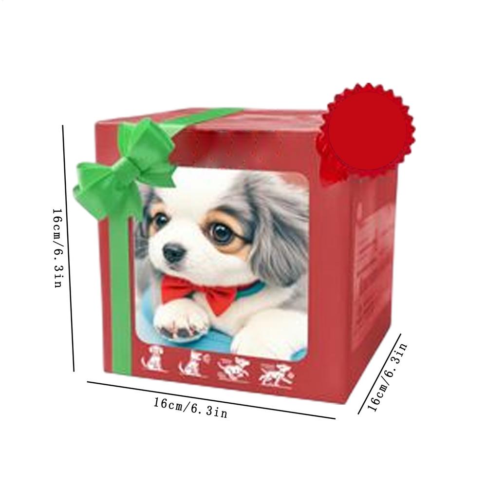 Interactive Robot Dog Toy with Realistic Movements Smart Plush Puppy that Walks and Barks Electronic Pets Dog for Kids Birthday