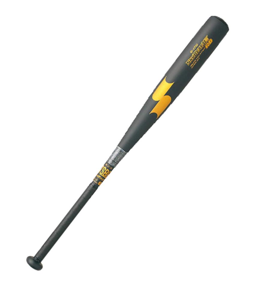 SSK Sky Beat 31K RB SBB4000 Metal Baseball Black X 84cm Bat, Gold,