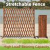 Durable/odorless Home Garden Fence 50/70cm Extended Trellis Fence Wooden Fence Garden Decoration