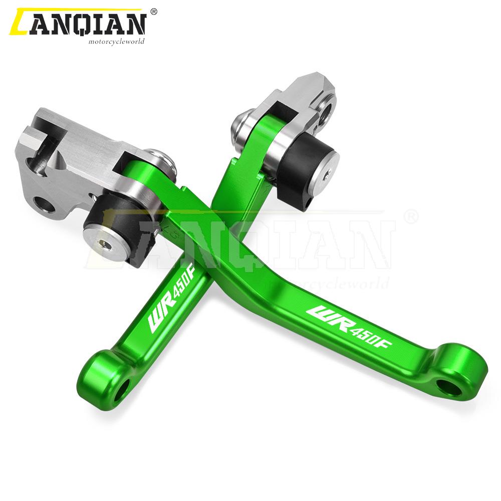 WR450F Dirt Bike Brake Clutch Levers Stunt Clutch Easy Pull Cable System Set For YAMAHA WR 450 F 2001-2023 Motocross Accessories