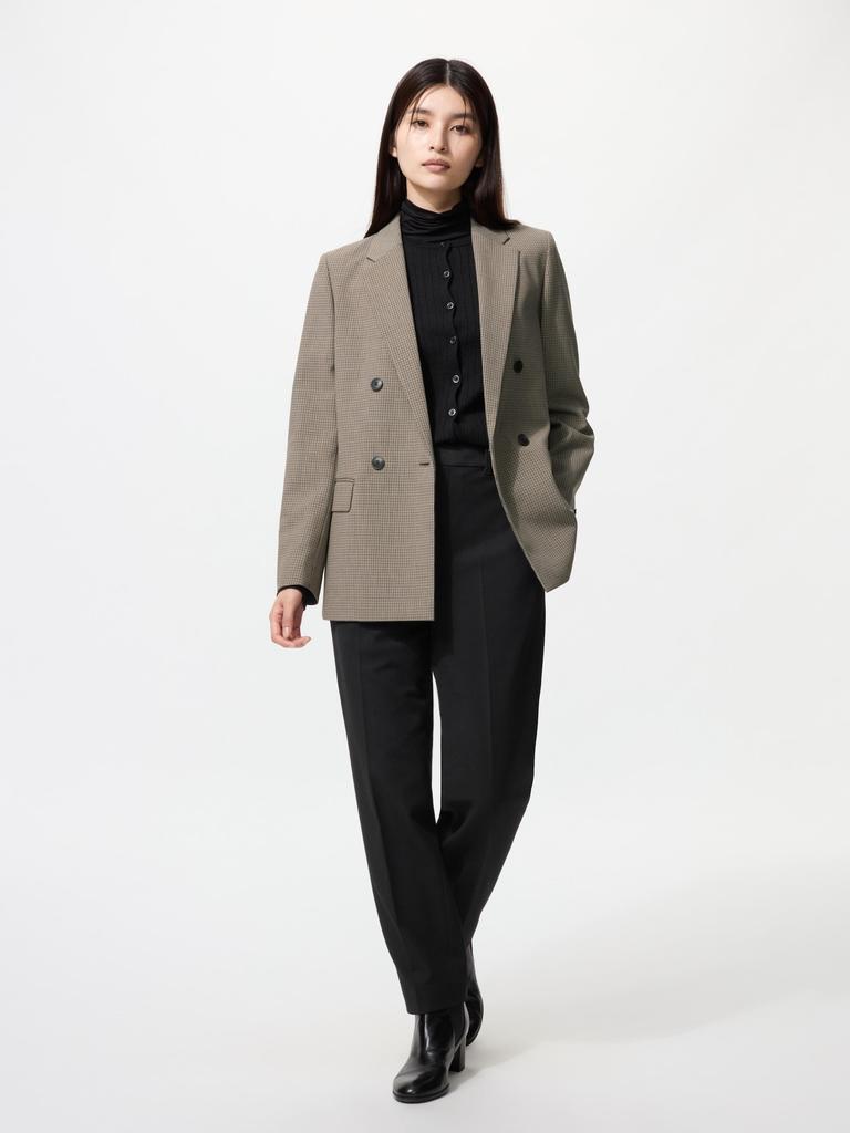 Uniqlo Японская теплая умная модель брюк