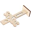 10 Pcs Wooden Home Decoration Crosses for Crafts Making Desk Decorate Ornament Decorative Centerpieces Tables Festival