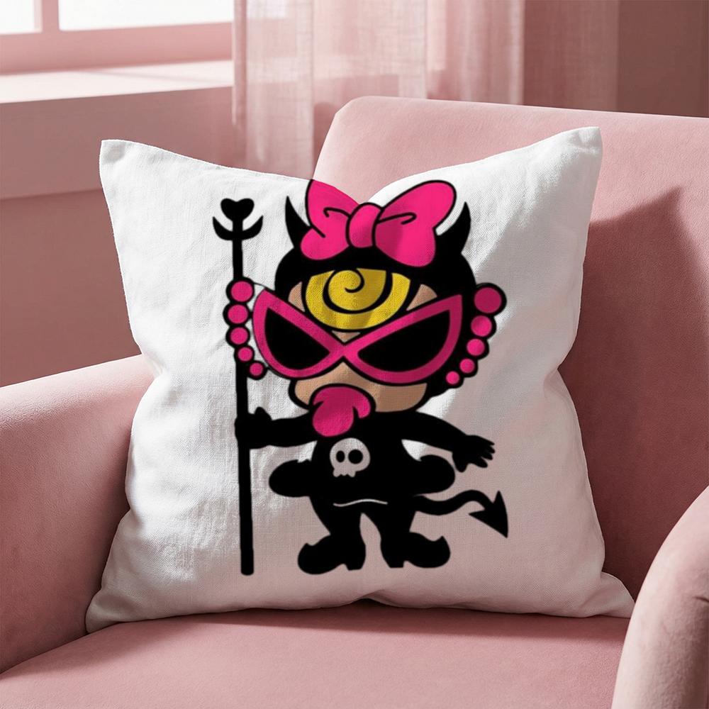 Модная наволочка H-Hysteric-M-MiniS для подушки, многоцелевая, для дома и автомобиля - Двусторонняя, мягкая и прочная для ежедневного использования