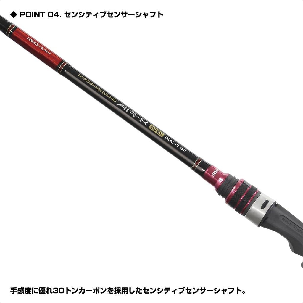 Prox Игра Кальмара Air KSE 180MH KWGAKS18MH Спецификация Удилища Модель Air для [Высокий Кальмар]