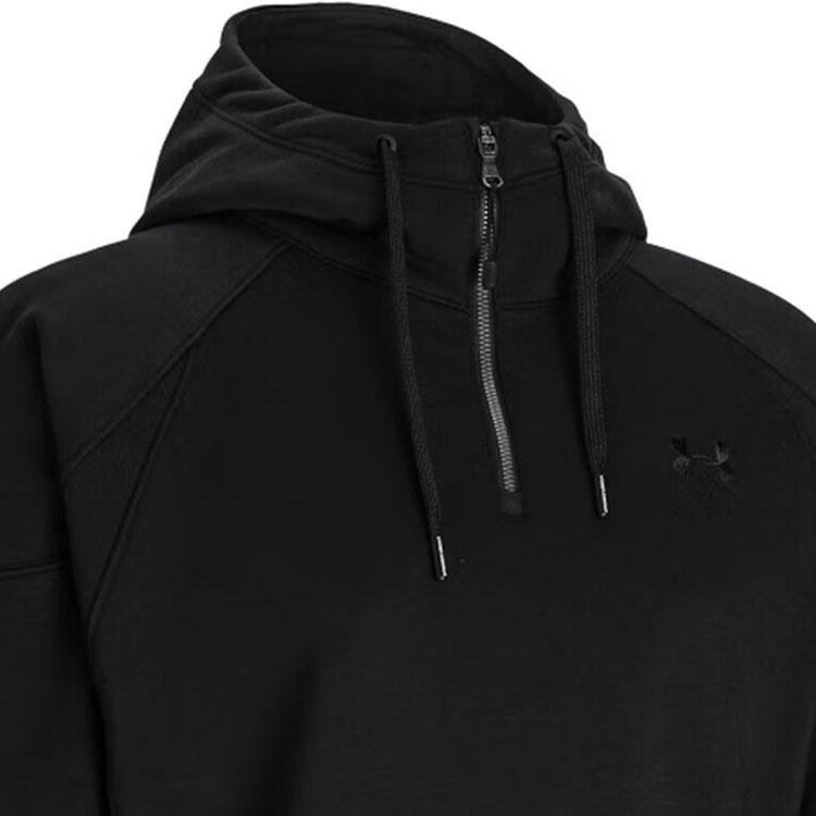 Under Armour Толстовка с капюшоном L4L Elevated Solid Fleece Training, женская, черная 1388057-001