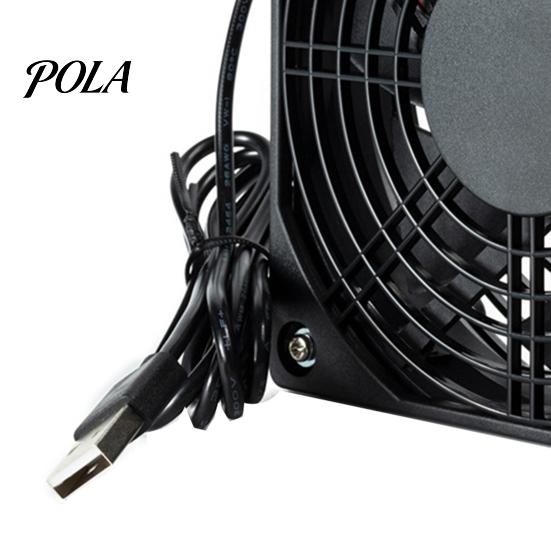 TV Box Heat Sink STB Radiator Low Noise Quick Cooling Plug Play USB Fan Mobile HDD Cooler for Home