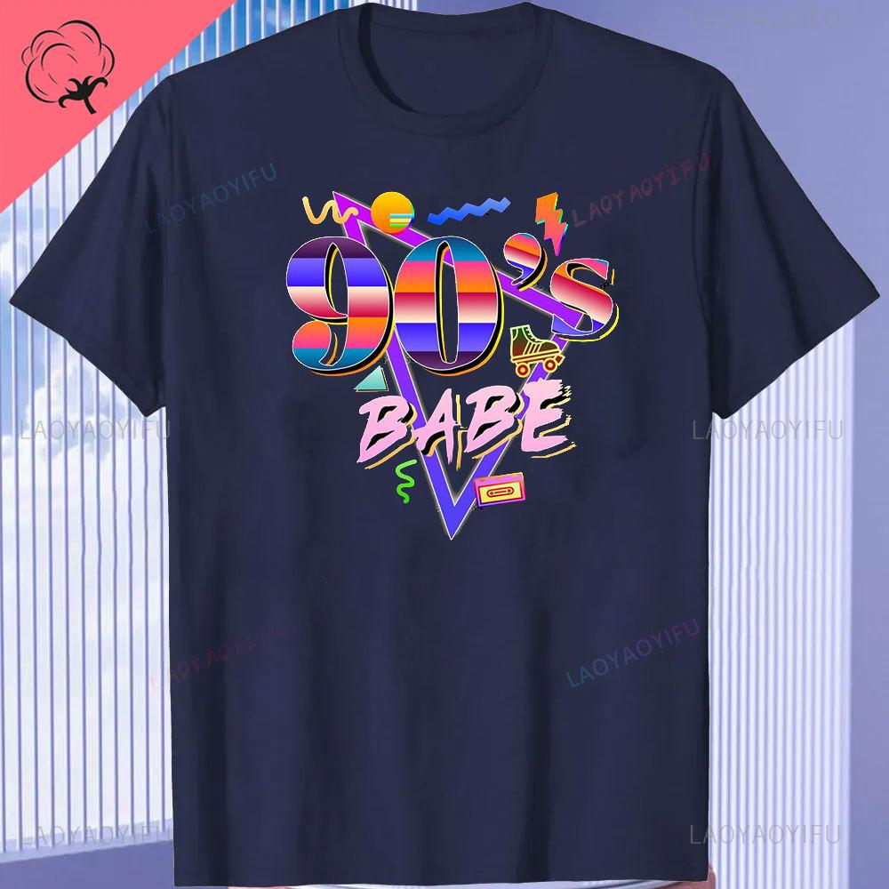 Funny 80s Retro Cotton Tee Clothing Vintage T Shirt Camisetas 1980s Party Gift Turntable Cassette Retro Style Oneck TShirt