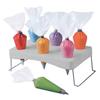 Multi Holes Icing Bag Holder Foldable Piping Bag Placement Stand  Cake Making