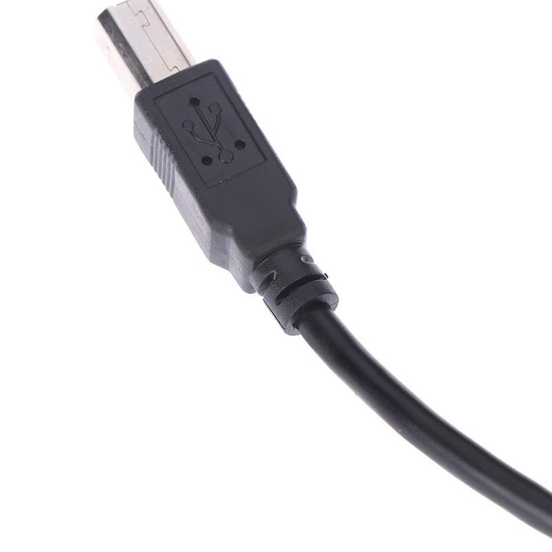 USB 2.0 Тип B Мужской и Тип B Женский Удлинительный кабель принтера с креплением на панели