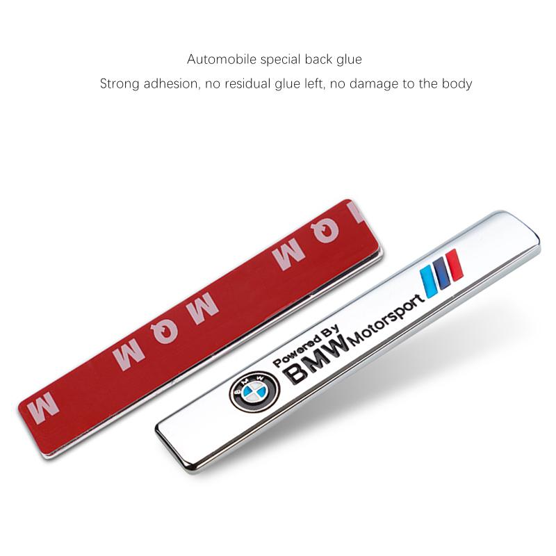 BMW Металлическая декоративная наклейка с логотипом автомобиля для BMW X1 X2 X3 X5 X4 X6 X7 G30 G20 G32 G11 G12 F40 F30 F20 F10 F34 F07 F44 F45 G15 G16
