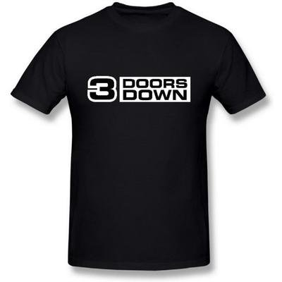 Next Style Мужская черная футболка с логотипом рок-группы 3 Doors Down