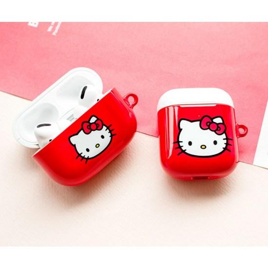MPic Hello Kitty AirPods 1/2nd Generation Glossy Case, a Popular Character In Korea