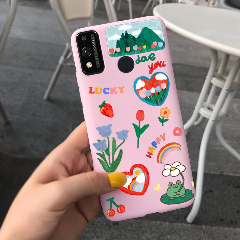 Чехол для телефона Honor 9X Lite JSN-L21 Honor 9X STK-LX1 Красивый принт Макарун Силиконовый Мягкий Чехол-крышка Для Honor9X 9 X Lite