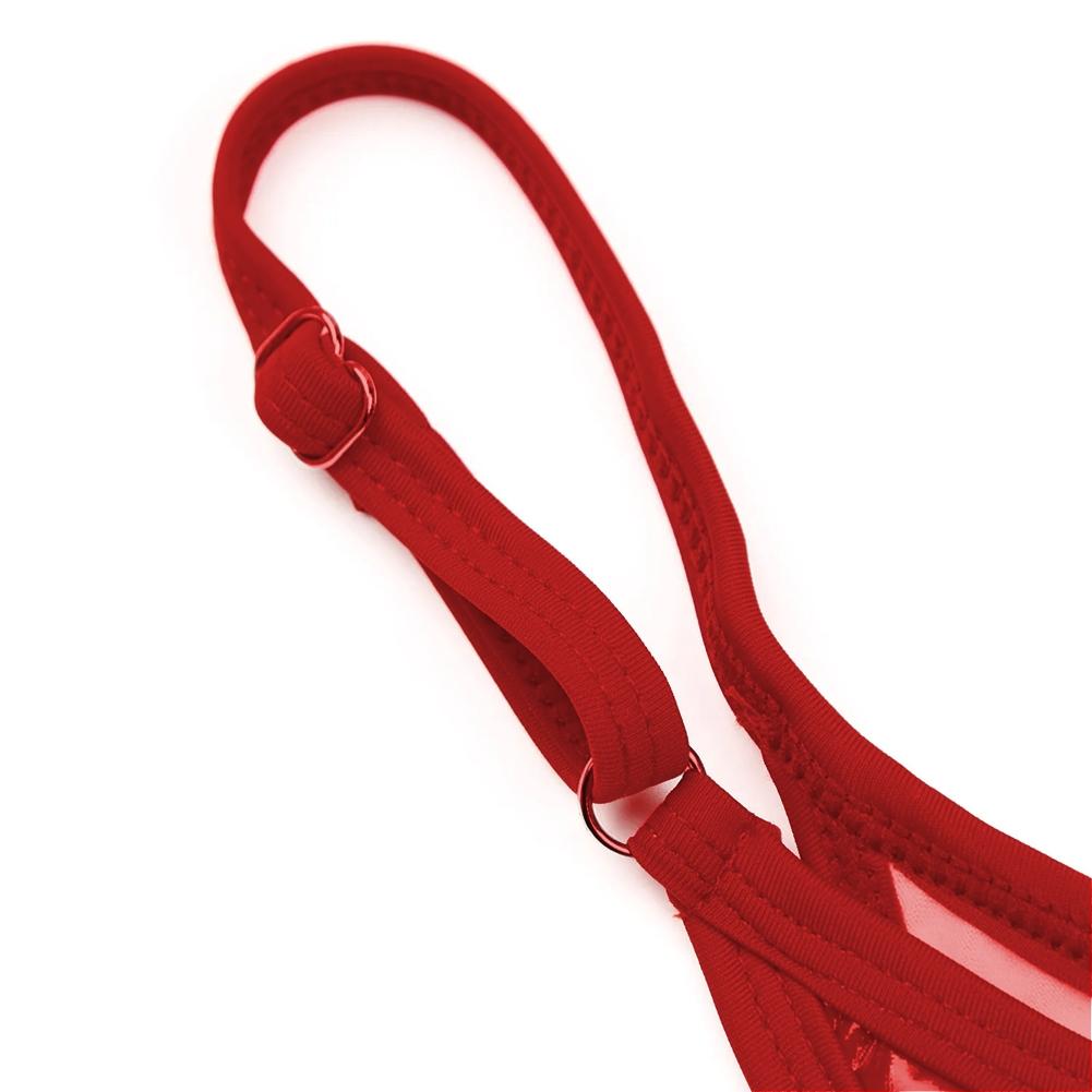 Всесезонные стринги с пайетками, сексуальное нижнее белье, трусики с низкой талией