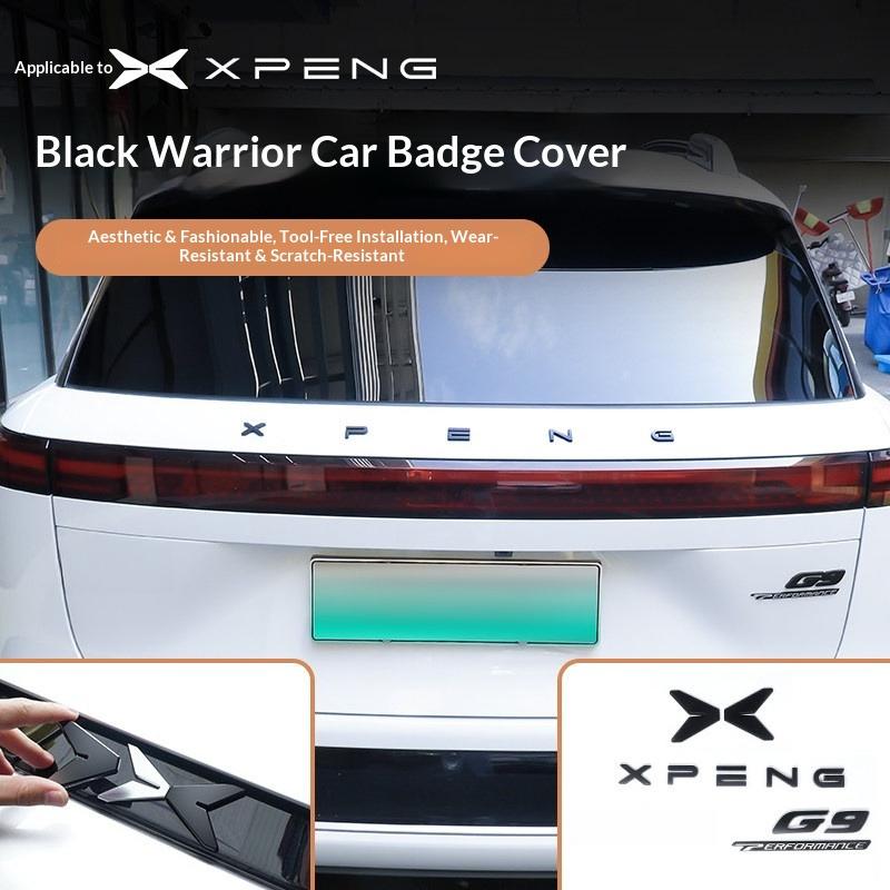 Для XPEGN G6 G9 X9 Xiao Peng Черный Покрытие Наклейка Декоративные Аксессуары Для Авто Передний Задний Значок Эмблема