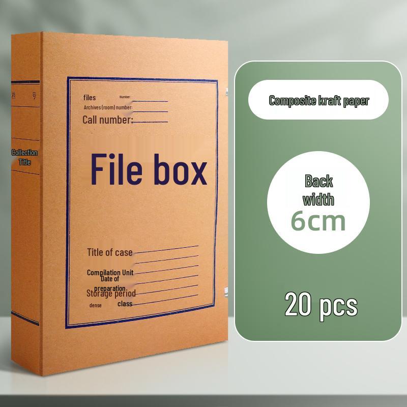 Extra Large Acid-Free A4 Kraft Paper Archive Box