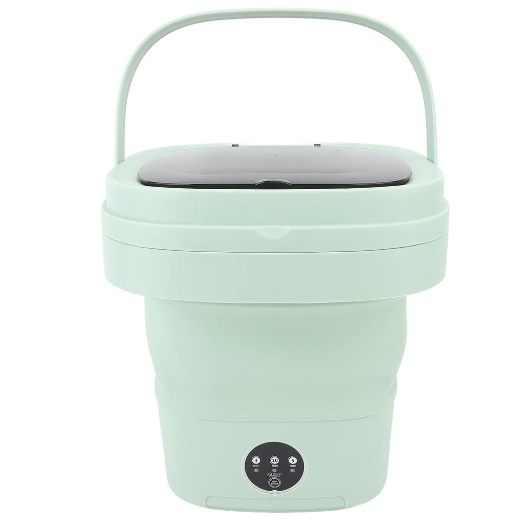 Portable Washing Machine 11L Mini Foldable Washer Powerful Laundry Washer for Apartment RV Camping T