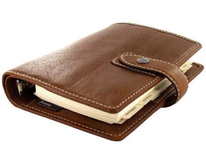 Система-органайзер Filofax из натуральной кожи Malden Small 6 размер Охра filoFax (Мини-дыра) Цвет [Б/У]