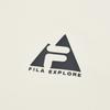 Fila Мужские футболки Explorer Streptopelia Белый WT Воротник-стойка Умеренный Прямой крой A11M537206F-WT