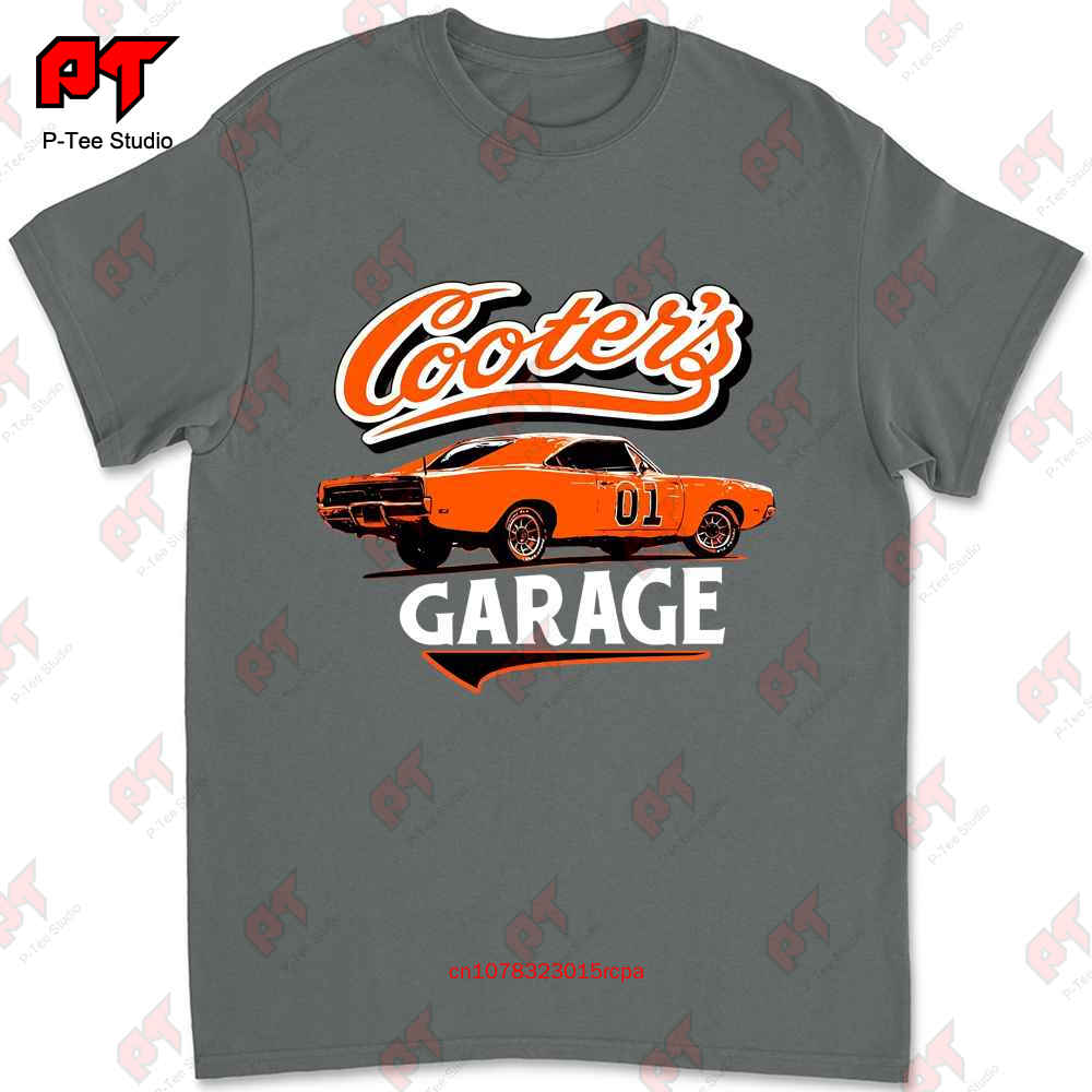Футболка Cooters Garage General Lee 01 Размер L Серый 1RL5