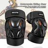 1Pair Motocross Knee/Elbow Pads Adjustable Motorcycle Protection Knee Shockproof Off-Road Knee Protector for MTB Riding Off-Road