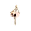 Clothes Elegant Women Prom Jewelry Gift Classic Fashion Girls Ballet Dance Brooch Badge KTY