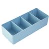 Multipurpose Cosmetic Storage Basket Plastic Divided Drawer Storage Box Desktop Storage Box