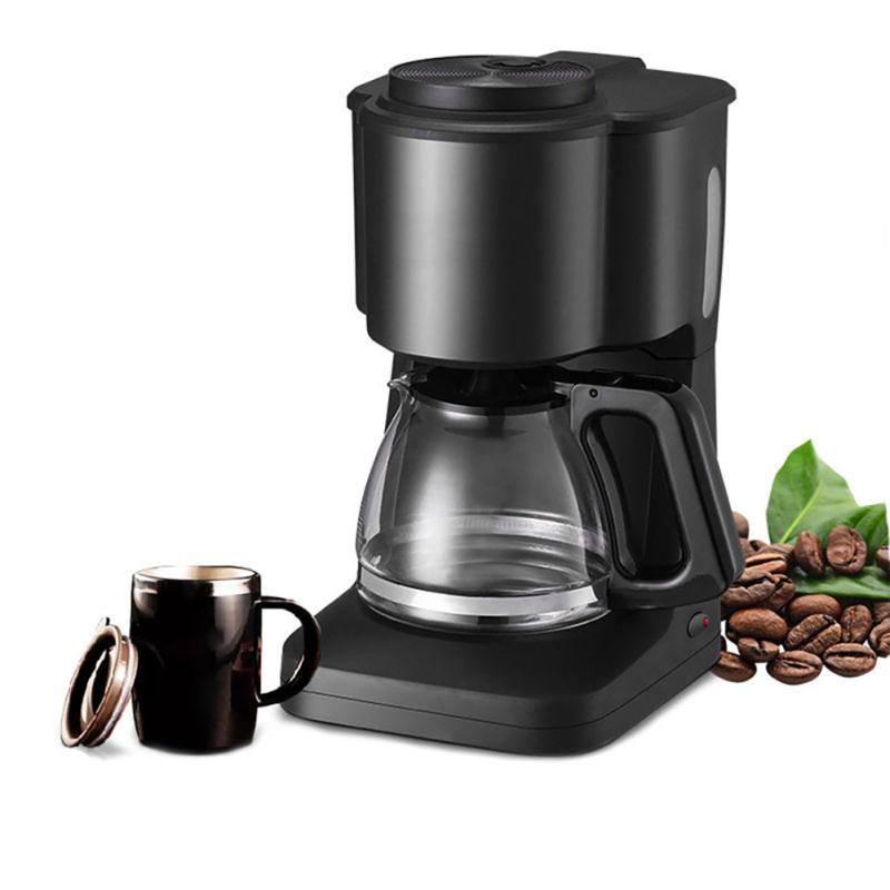 Drip Coffee Maker 600w High Power 6 Cups Large Capacity Kitchen Automatic Espresso Machine Espresso KTY