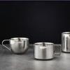 Stainless Steel Tea Cup Double Wall Espresso Cup Portable Coffee Cup Set  Gift Idea