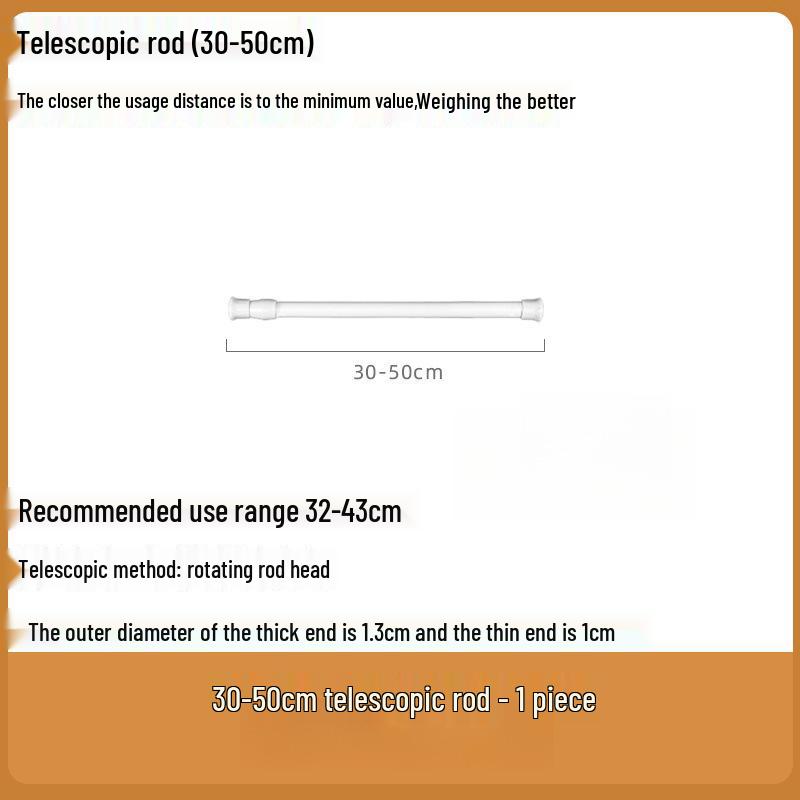 Прозрачный настенный выдвижной кронштейн для подвесной штанги с вращением на 360°