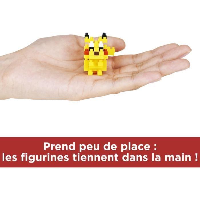 Coffret De 6 Figurines En Briques - BANDAI - NANOBLOCK - Pack Pokémon Type Électrique