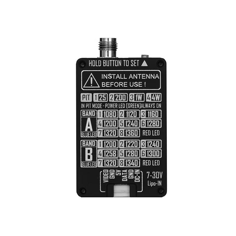 RUSHFPV 1.2/1.3GHz 4W V2 Analog FPV Transmitter