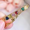 CMM Индийский этнический цвет Любовь Циркон Ретро Экзотический Богемный Стиль Отдых Теннисный Браслет Женские Украшения Для Вечеринок На Руку