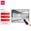 Deli 50440 Electric Projector Screen 100-inch 4:3