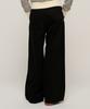 CARGOBROS FOR WOMAN Premium Cotton Double-Pleat Wide Pants (Black)
