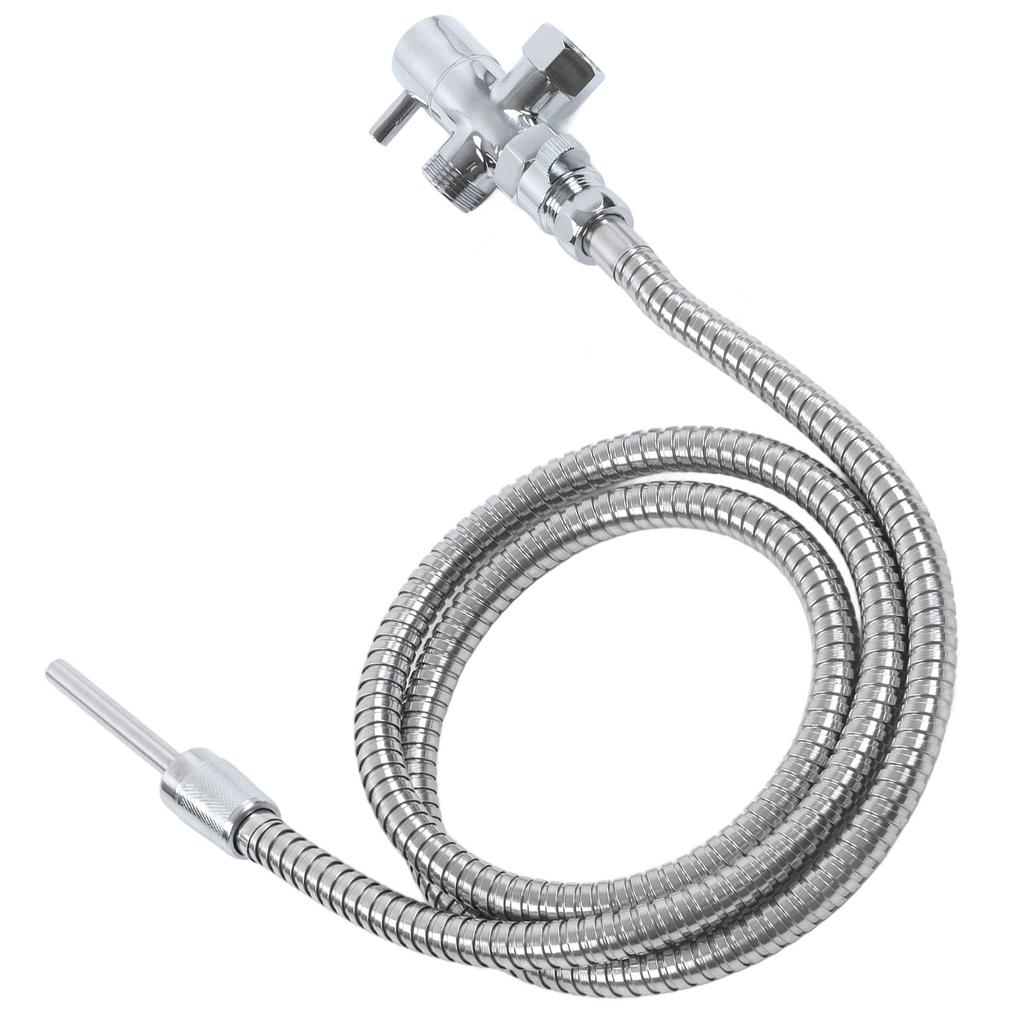 G1/2 бытовой шланг для душа, шланг для клизмы из нержавеющей стали для очистки тела