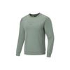 Однотонный флисовый теплый пуловер, толстовка мужская, серо-зеленый AWDT789-4