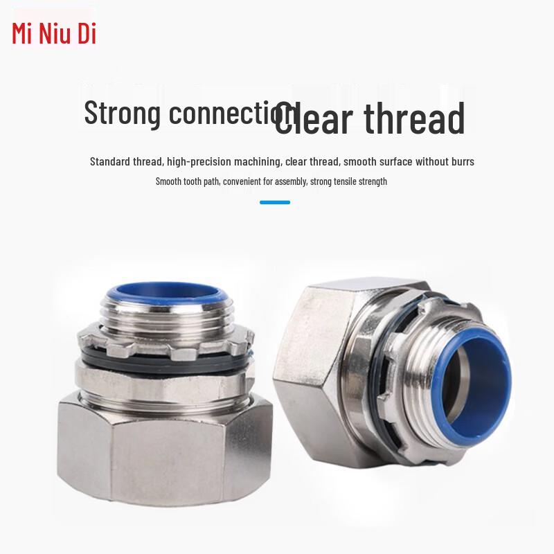 Zinc Alloy Flexible Hose External Thread Connector