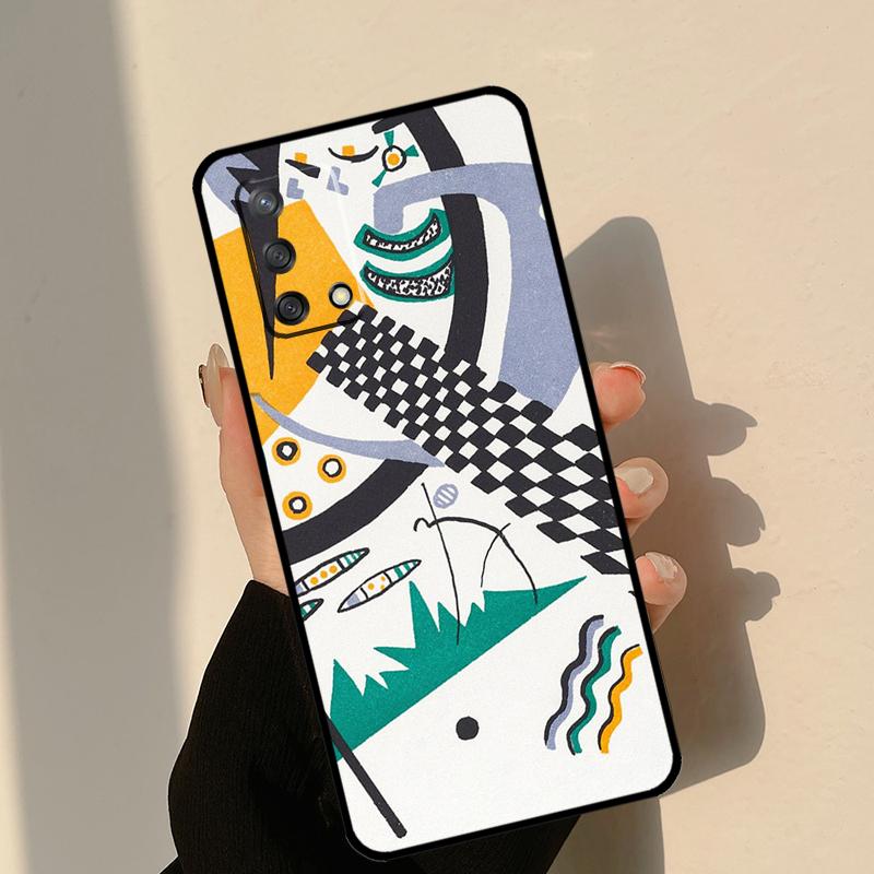 Василий Кандинский Абстрактный Художественный Чехол Для Oppo A18 A38 A58 A78 A98 A74 A94 A54 A15 A17 A57 A6 A5 Pro A16 A76 A96 A40 A60 A80