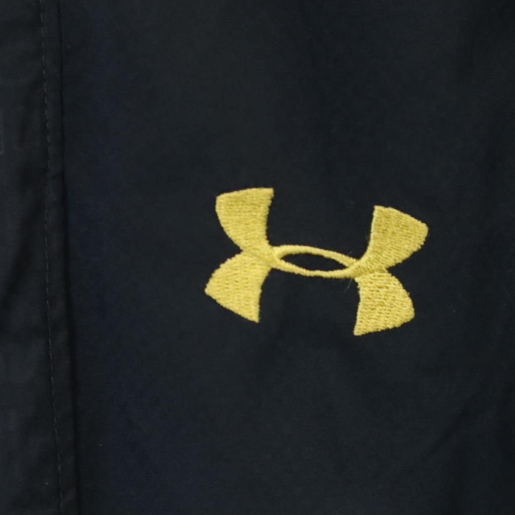 UNDER ARMOUR training Windbreaker Setup LG/MD black Tricot lining Men's Used