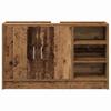 Bathroom Cabinet with Door Reclaimed Wood Look 90 x 29 x 55 cm Engineered Wood