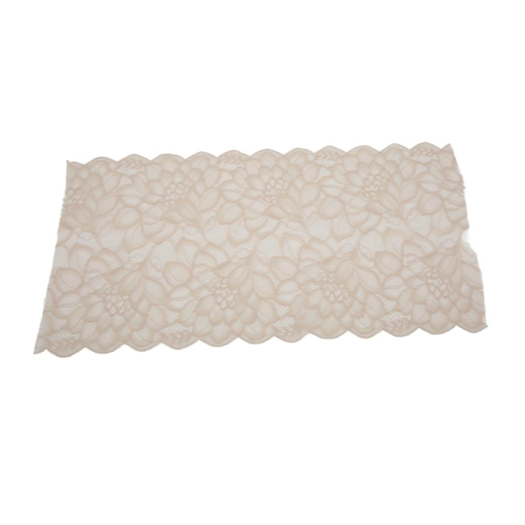 Кружевная лента 10 ярдов, ширина 23 см, декоративная элегантная кружевная отделка для упаковки подарков, свадебной одежды