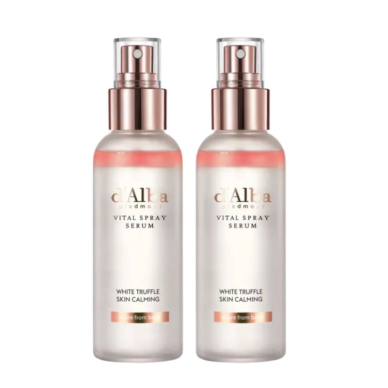 d'Alba Vital Spray Сыворотка Успокаивающая Текстура Уход Туман 100мл Набор из 2 шт.