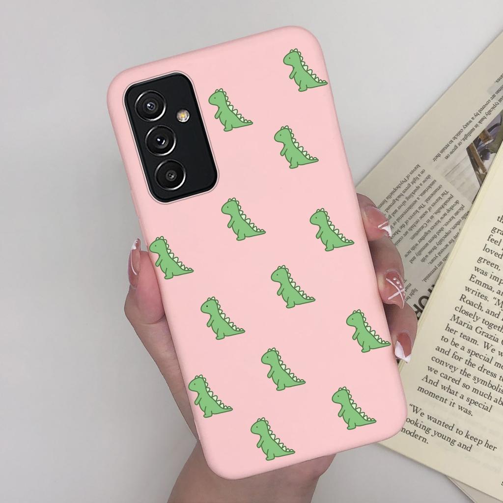 For Samsung A82 Phone Case Butterfly Lavender Matte Cover For Samsung Galaxy A82 A 82 Funda Soft Silicone Shockproof Bumper Capa