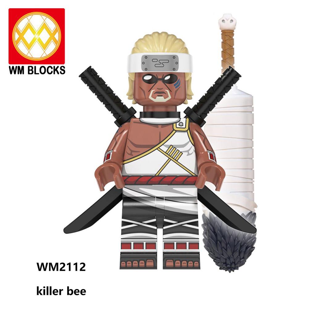 Building Block Minifigure Toy Series Uzumaki Namikaze Minato Minifigures