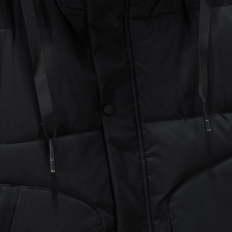 Мужская зимняя куртка без рукавов больших размеров L-7XL, верхняя одежда, повседневный свободный теплый жилет с капюшоном