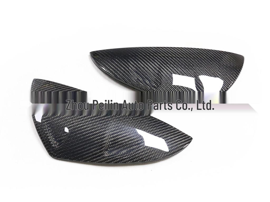 Real Carbon Fiber Horn-Type Rearview Mirror Cover for Modified Lexus ES, IS, LC, LS