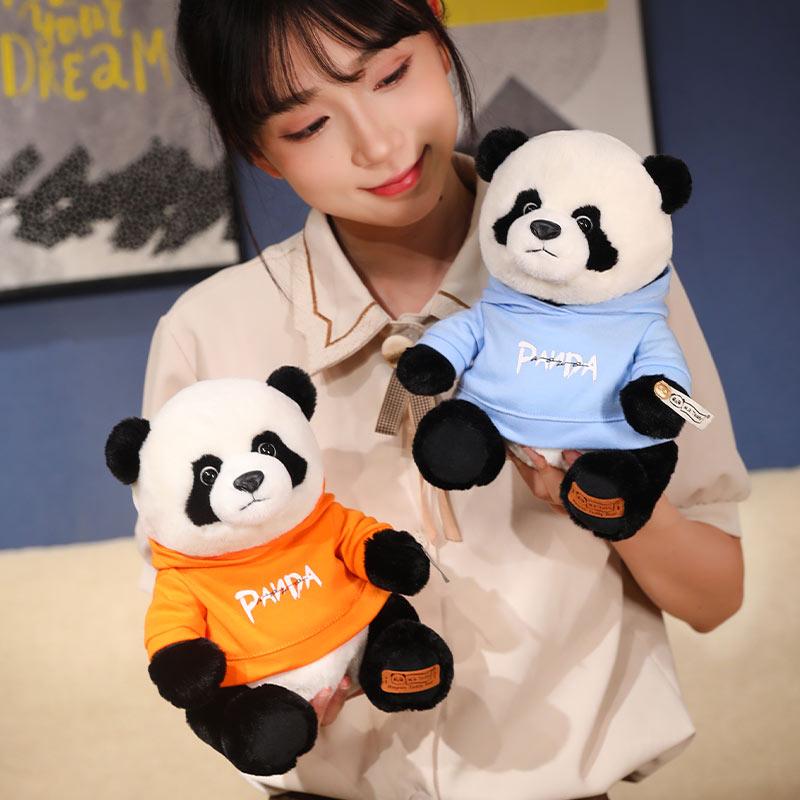 Свитер Панда плюшевая игрушка, национальное достояние панда кукла подарок на день рождения украшение для дома детская игрушка